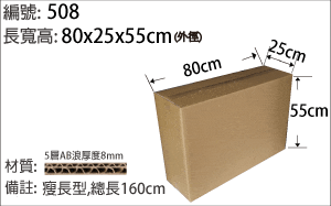 508紙箱，搬家紙箱，電視紙箱，螢幕紙箱，送修用紙箱